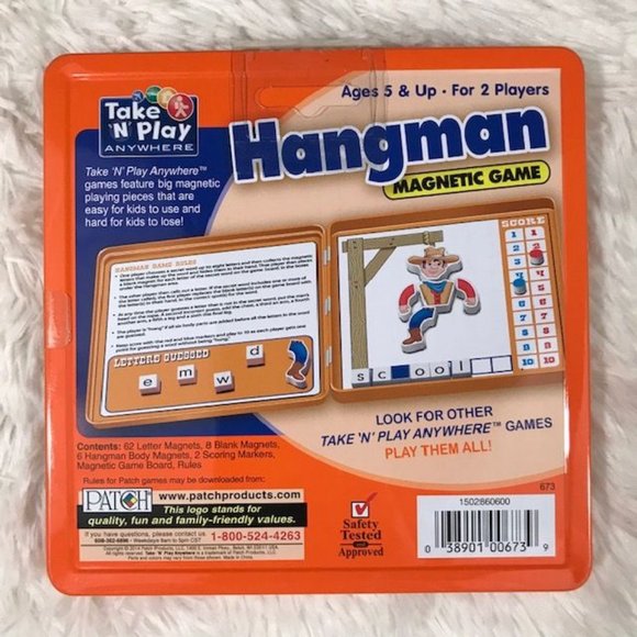 Guess Who? Game Who's Left? Game Hangman Magnetic Game Set - Picture 13 of 16